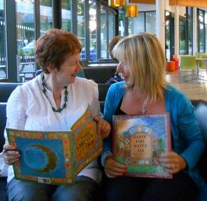 Kit Berry with Mary Hoffman